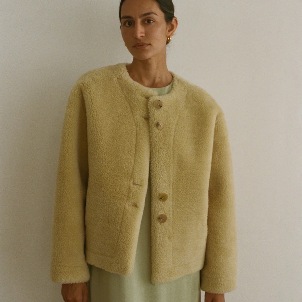Jeana Sohn Suvi Shearling Coat